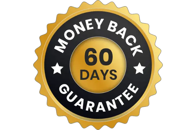 GingerFit 60-days money back guarantee
